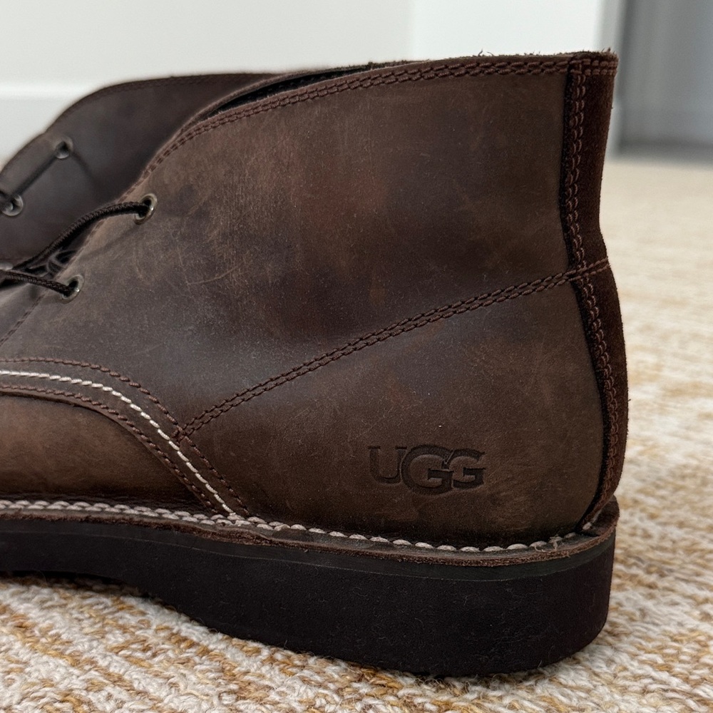 UGG Men's Dark Brown Chukka Camino Boots - Picture 2 of 5